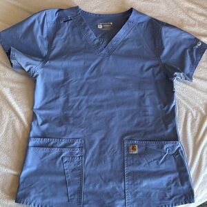 Carhartt ceil blue scrub set